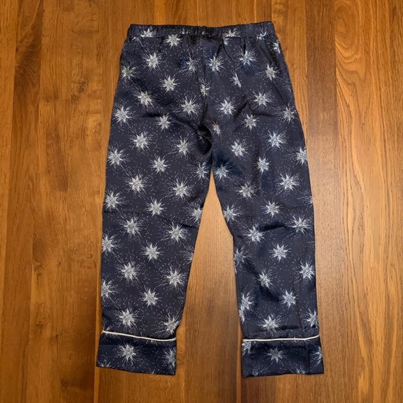 MIA JOY Girls Satin Pajamas 4 4T NEW Jasmine Shooting Stars Holiday NWT JOYFOLIE - Picture 7 of 11